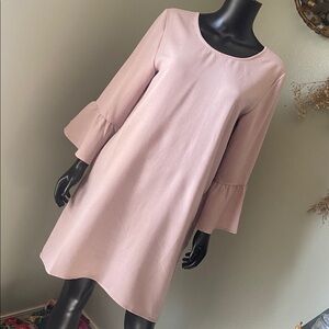 Promesa Lavender Shift Bell Sleeve Dress NWTs